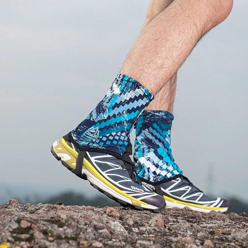 Unisex Outdoor Running Short Trail Gaiters for 36-45 Shoe Size